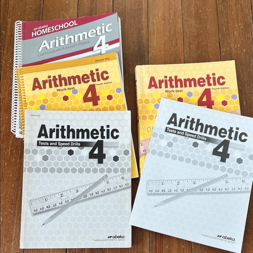 Abeka Arithmetic 4 Homeschool Set